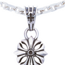 Plain Cross Medium Pendant 925 Silver