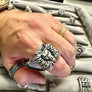 Lion Seal Ring 925 Silver