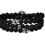 Armband / Kette - Kabbala, Skull matt
