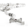 Kette - Memento Mori - Rosary, Winged Heart